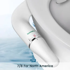 Ultra-Slim Bidet Toilet Seat Attachment