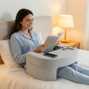 Memory Foam Neck Pillow Ventilated Cooling with Removable Washable Cover Comfort